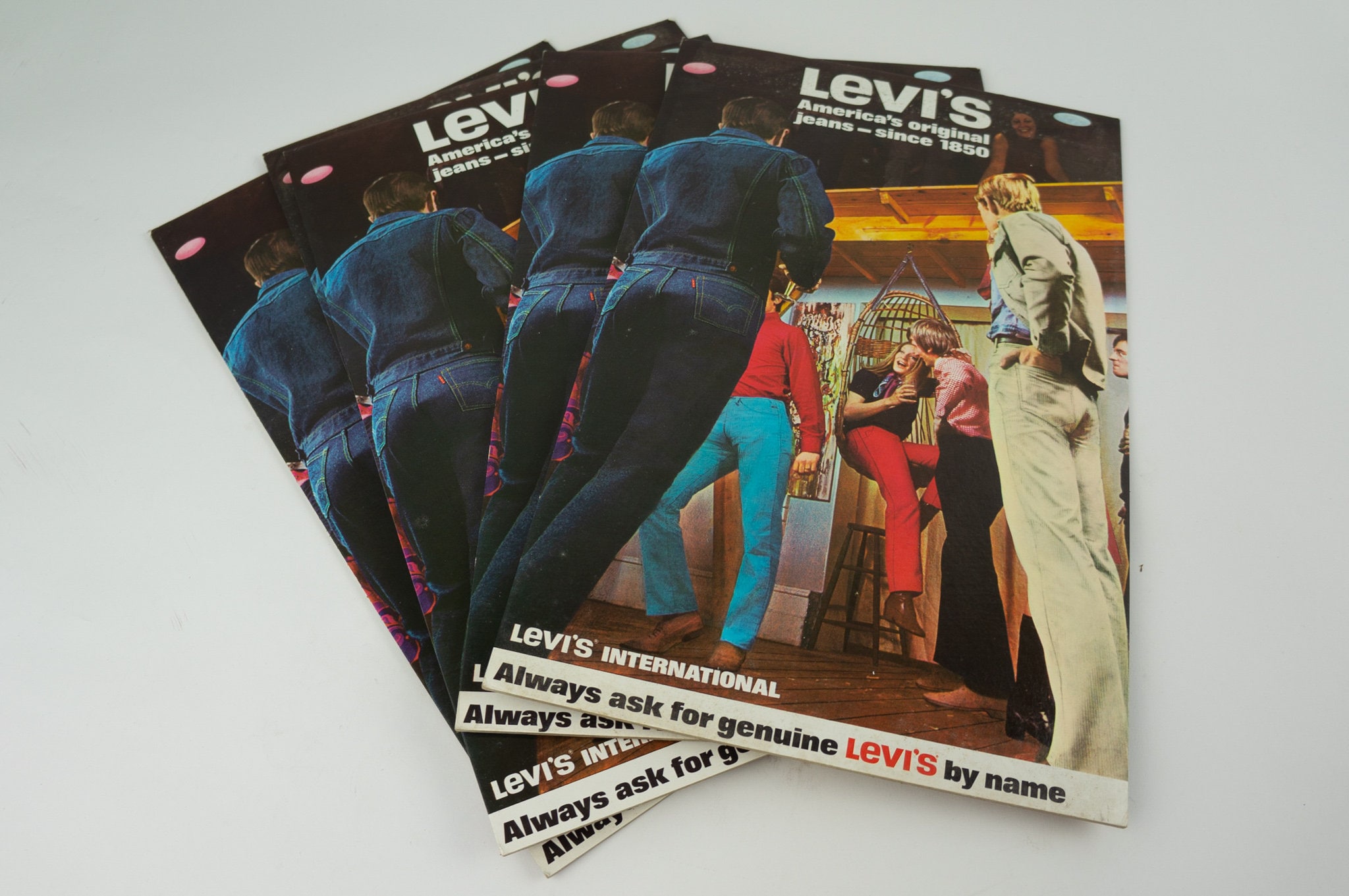 Levi Strauss | Vintage Advertising Poster | 1960s | Levi's Levi Strauss | Vintage Advertising Poster | 1960s | Levi's