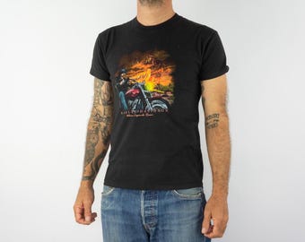1988 Harley Davidson Pocket Tee - Etsy