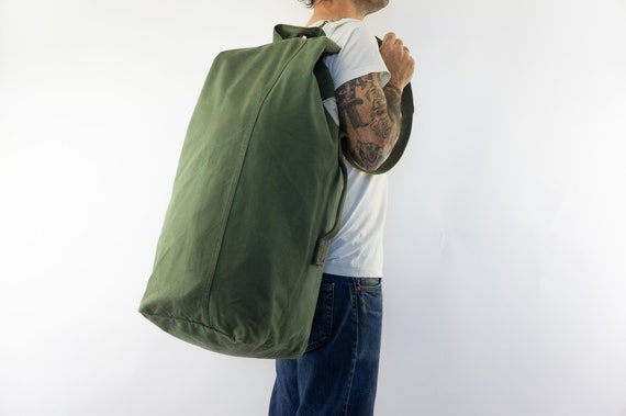Vintage Military Bag | 1960s | French Army - Mod 45