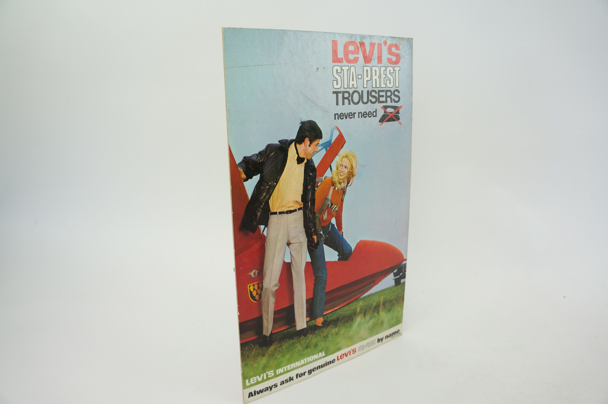 Levi Strauss | Vintage Advertising Poster | 1970s | Levi's Levi Strauss | Vintage Advertising Poster | 1970s | Levi's