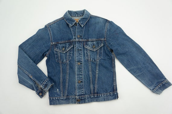 Levi's Big E | Vintage Denim Jacket | 1960s | Tru… - image 6