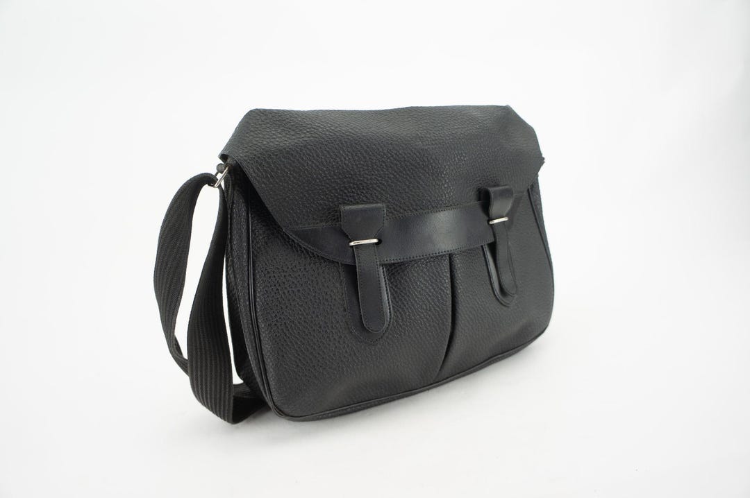 バッグ french mixed material shoulder bag black Designer fashion, Seoul-fully created | W Concept