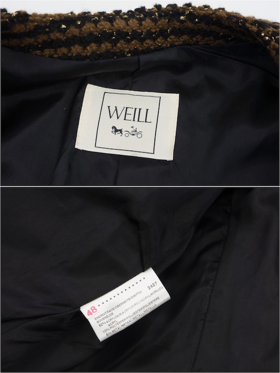 Weill | Vintage Blazer Jacket | 1980s | Tailor  J… - image 10