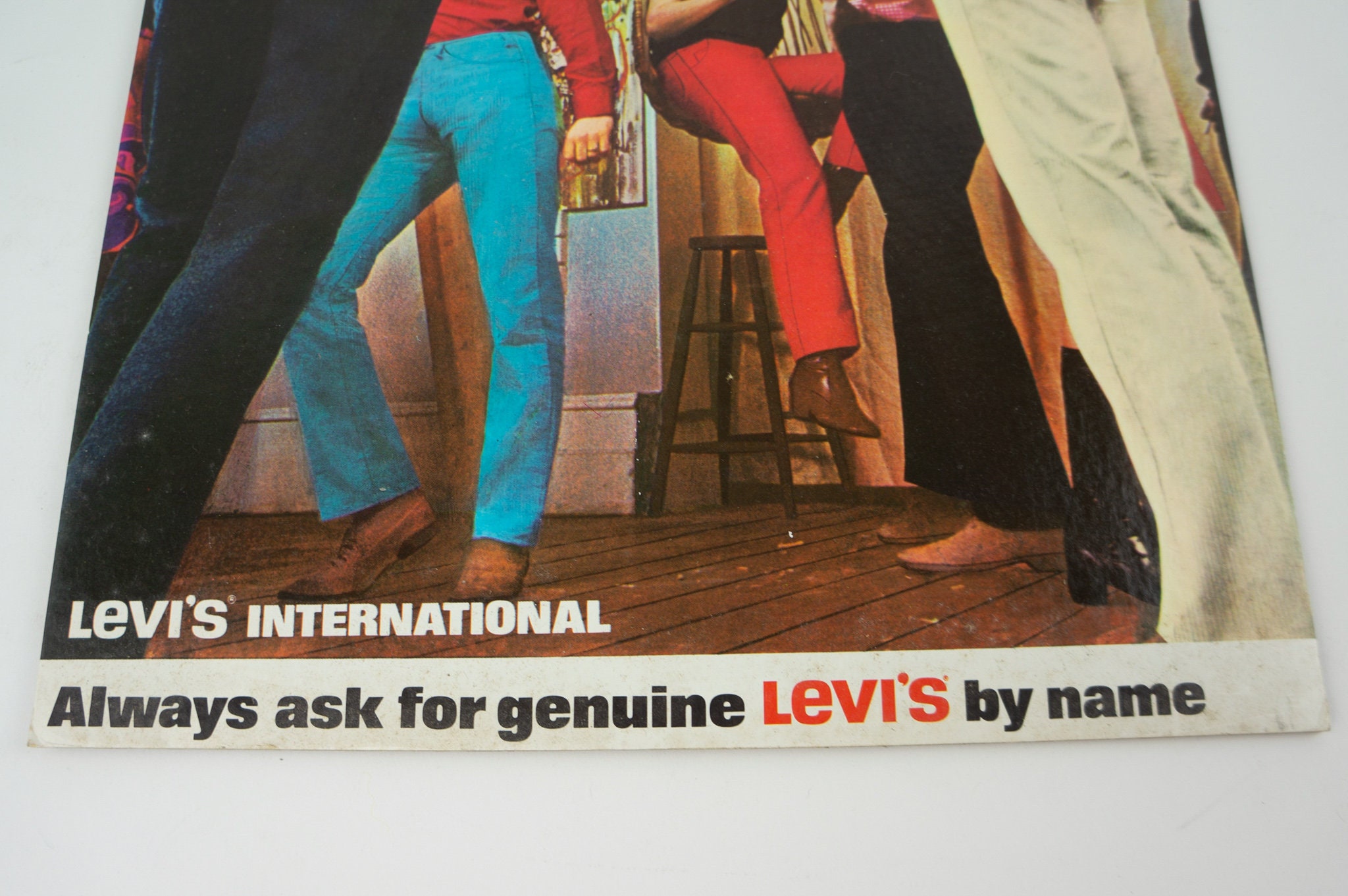 リーバイ・ストラウス ヴィンテージ広告バナー 1970年代 | リーバイス