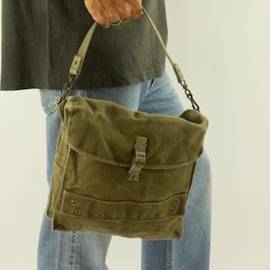 60s フランス軍ミュゼットバッグ French army musette bag - Etsy 日本