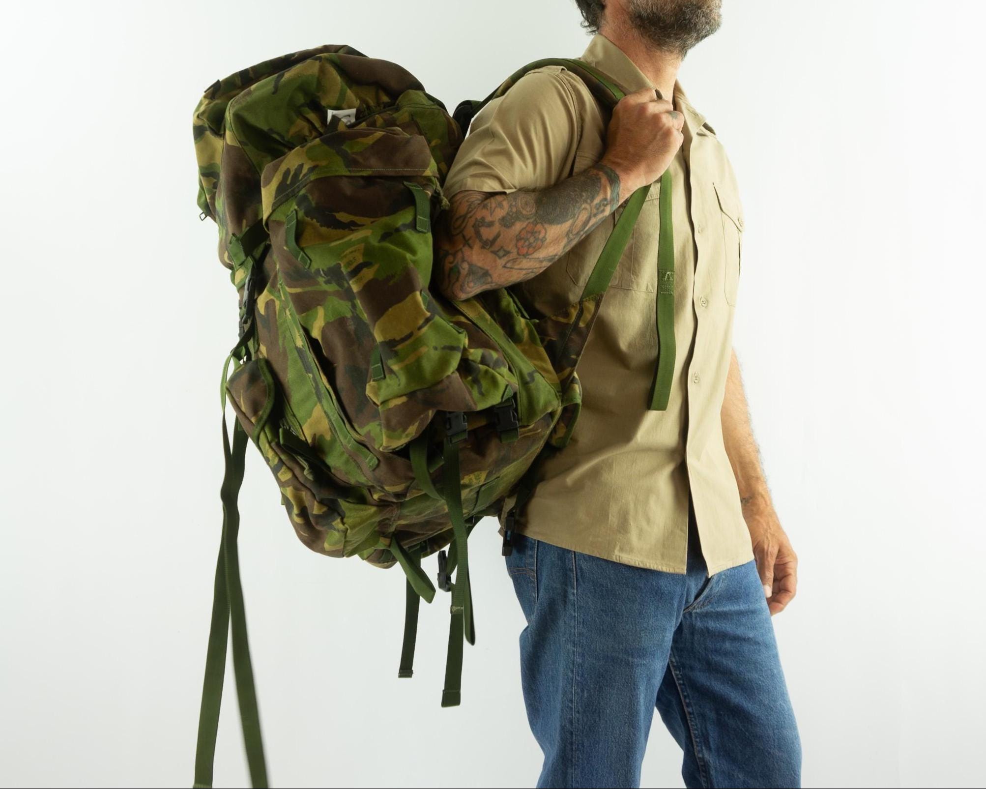 Vintage 90s Rucksack - Etsy Canada