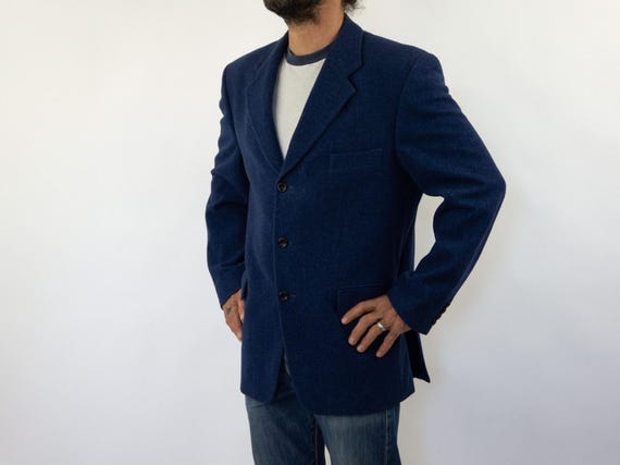 80s “Yves Saint Laurent” Wave Cloth Coat Rare 80s Yves Saint Laurent Wool and Cashmere Coat – The