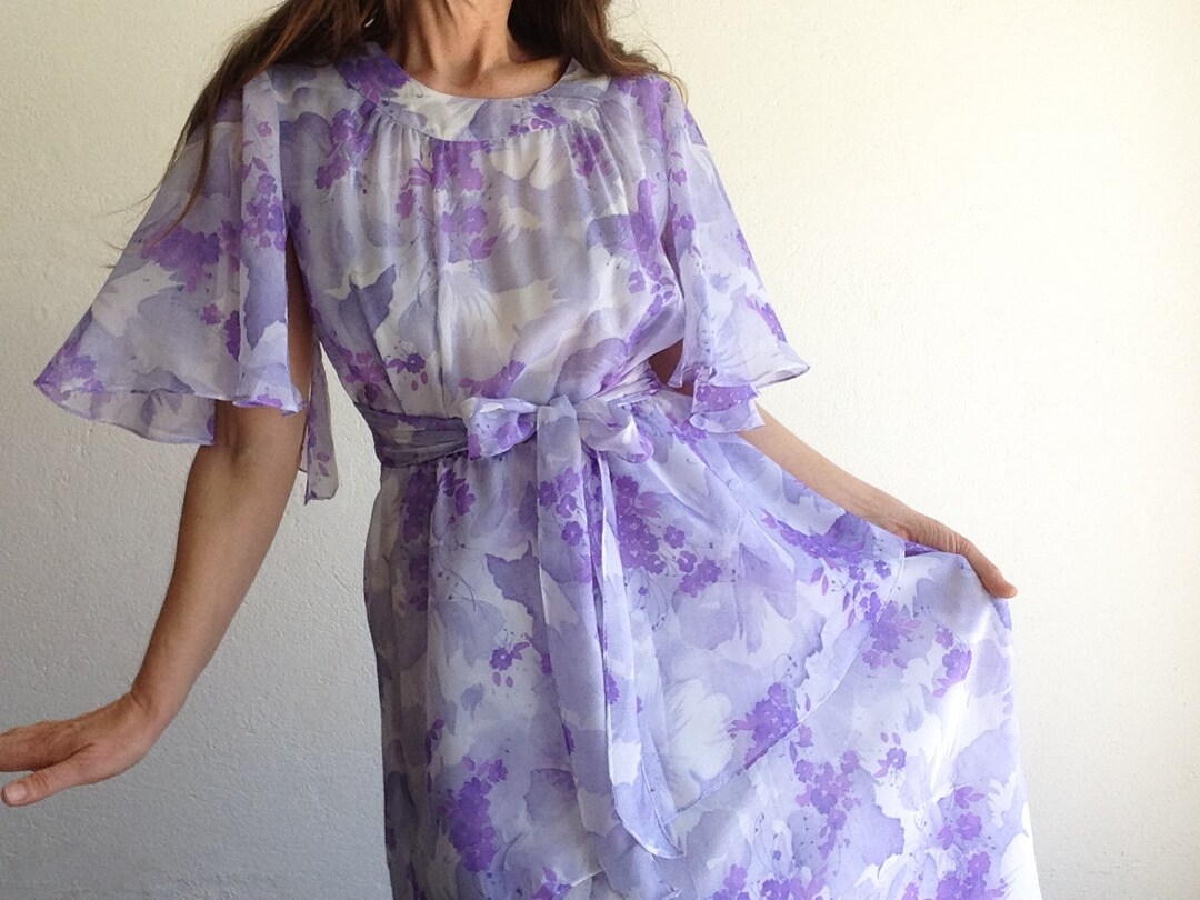 Robe Fleurie Avec Poches - Taille 6 - Style Fit & Flare - Neuf Sans étiquettes