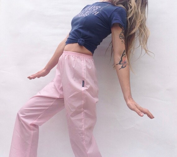 light pink adidas pants