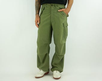 Vintage Army Pants / M65 Field Trousers / 1970s Vietnam War US