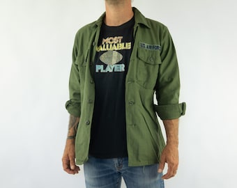 ヴィンテージ アーミー ユーティリティ シャツ ジャケット OG 107