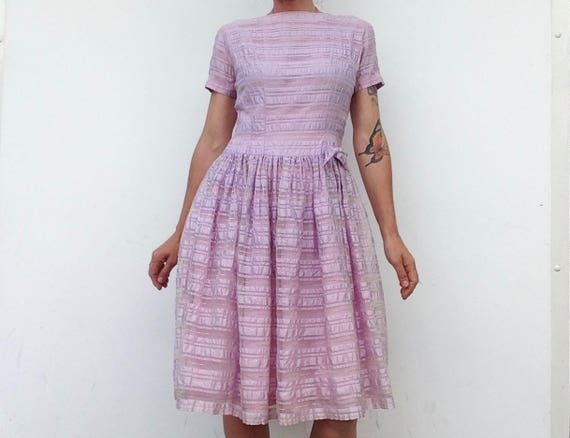 Vintage Petticoat Dress | 1950s | Pink Tulle Dres… - image 2