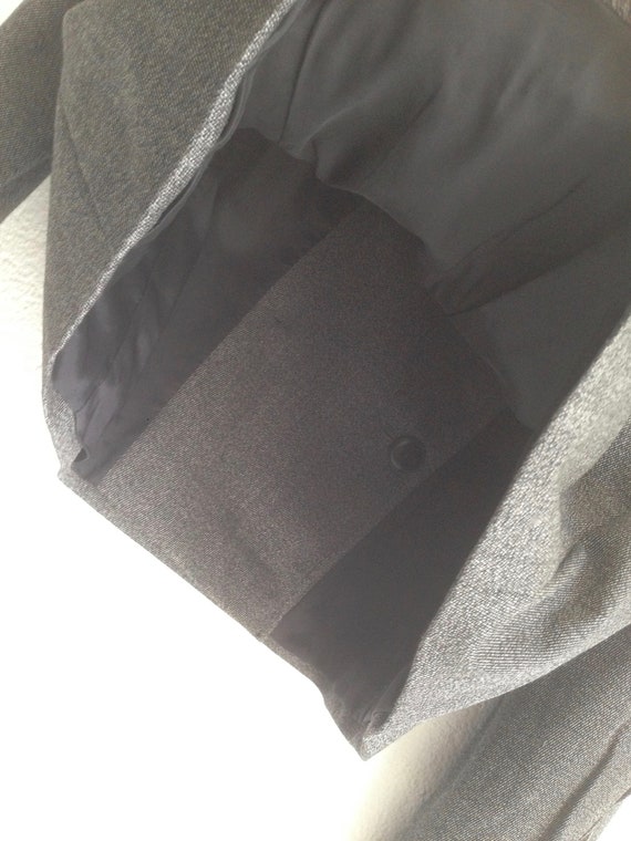 Escada | Vintage Tweed  Jacket | 1990s | Gray Sal… - image 6
