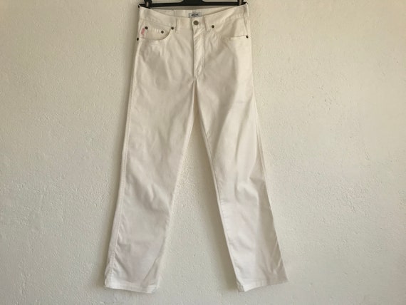 Moschino Jeans | Vintage Pants | 1990s | White Hi… - image 5