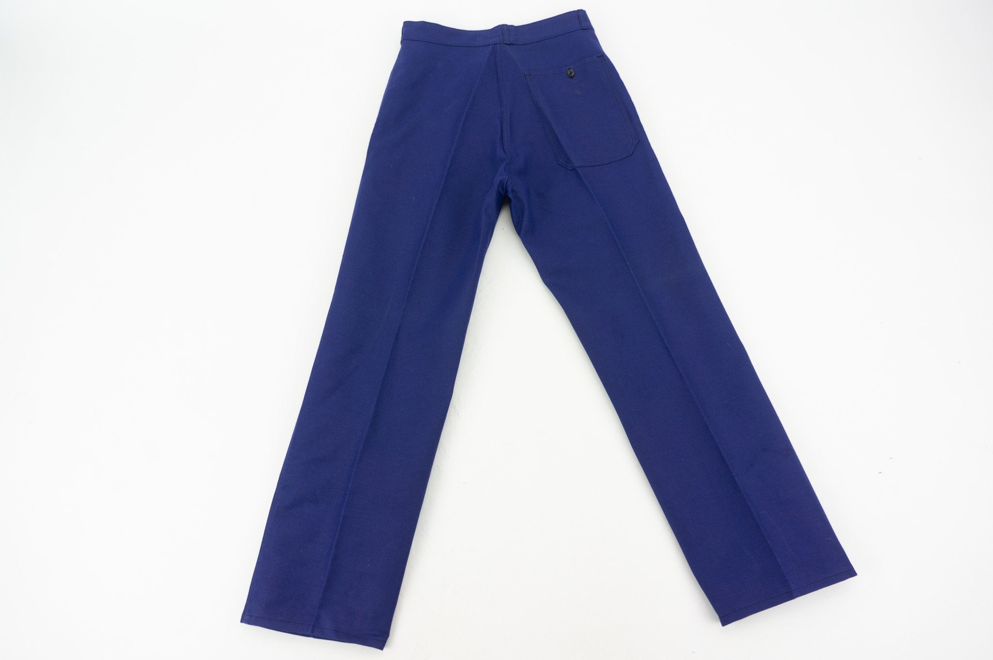 Vintage Adolphe Lafont Work Pants 1970s | Indigo Sanforized Chore