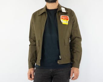 Adolphe Lafont Veste de Travail Marron Vintage 1960s | Workwear, Blouson Utilitaire | NOS | France | M