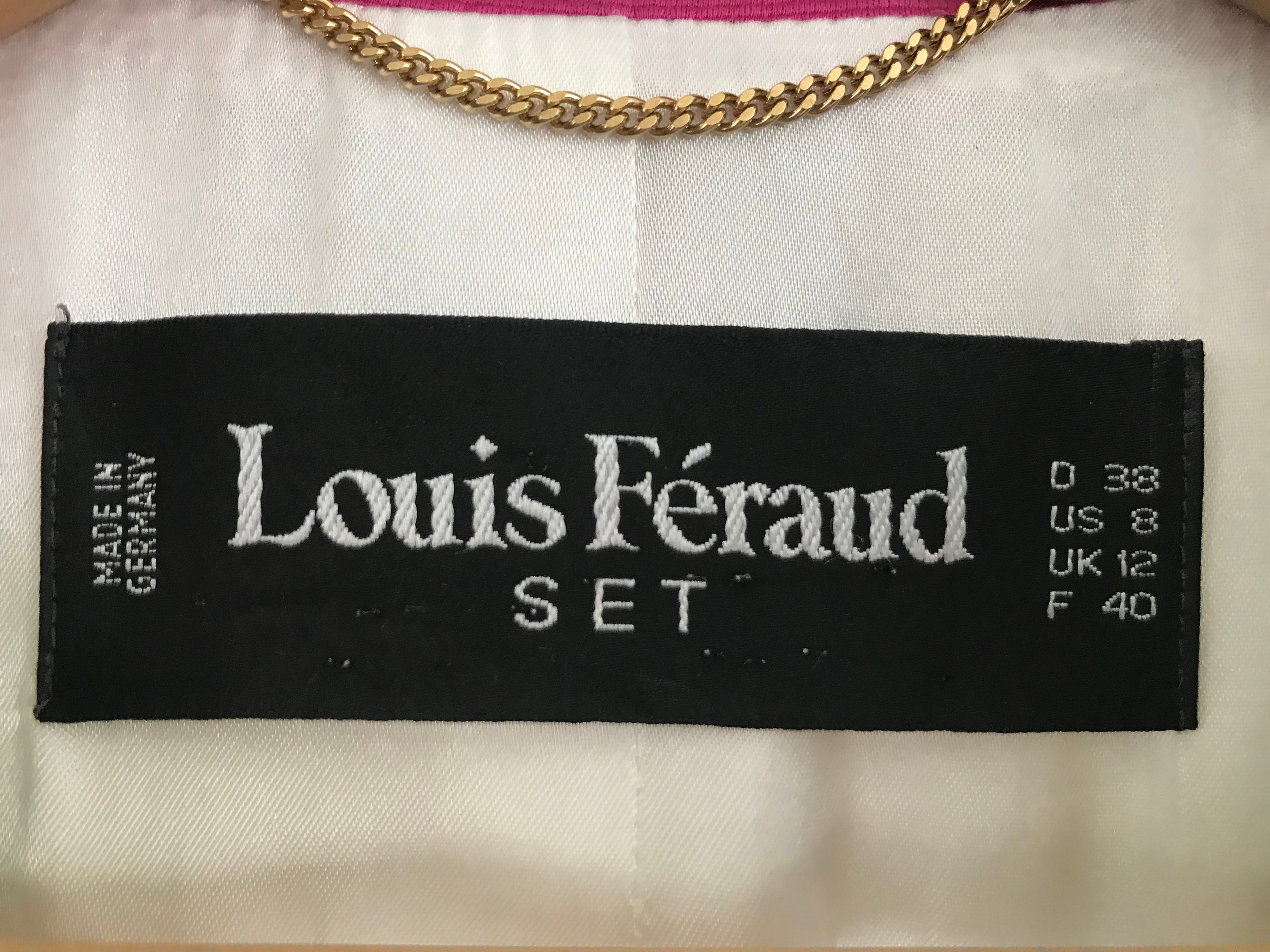 Louis Féraud Vintage Blazer Jacket 1980s Summer Linen -  Norway