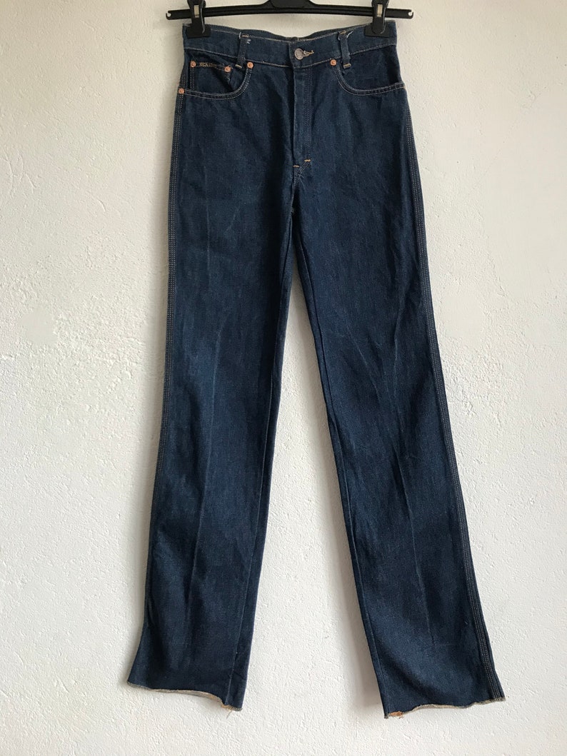 Rica Lewis Vintage Jeans 1970s Straight Cut Pants | Etsy