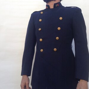 ジャケット・アウター 50s French Vintage Military Wool P-Coat 1950s french wool military - Gem