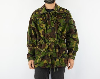 Original British Army Military Combat DPM Jungle Jacket