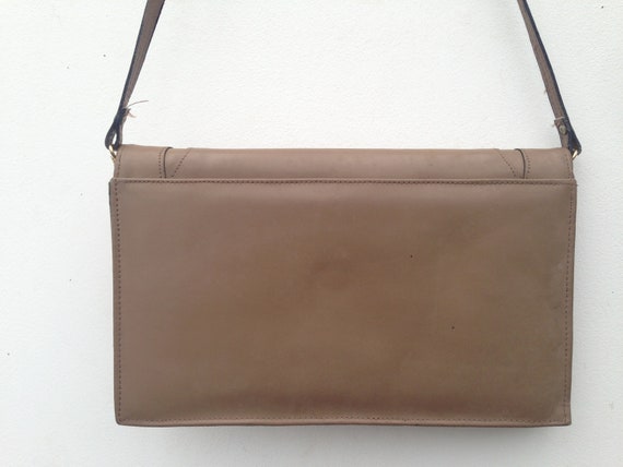 Ted Lapidus | Vintage Handbag | 1980s | Leather E… - image 5