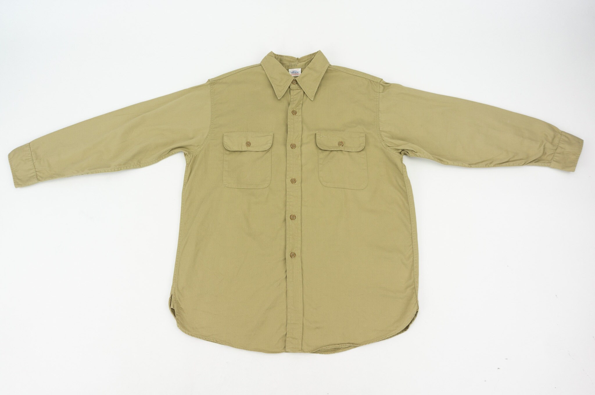 Big Yank | Vintage Work Shirt | 1950s | 100% Cotton Twill Big Yank | Vintage Work Shirt | 1950s | 100% Cotton Twill