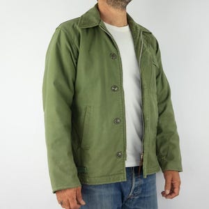 Us Navy Cold Weather Deck Jacket - Etsy