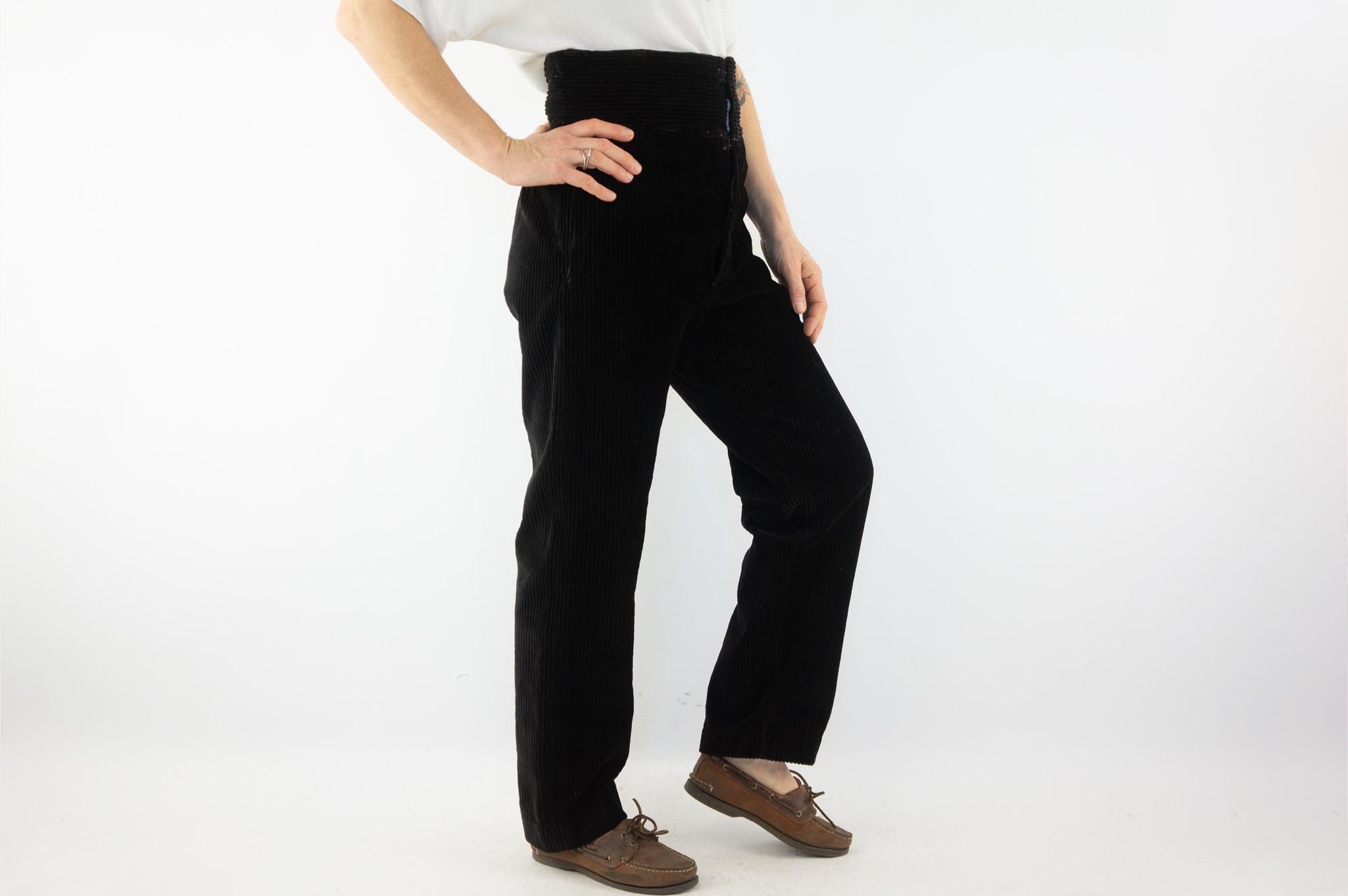 ヴィンテージ フレンチコーデュロイ ワークパンツ | 1940年代 ブラック