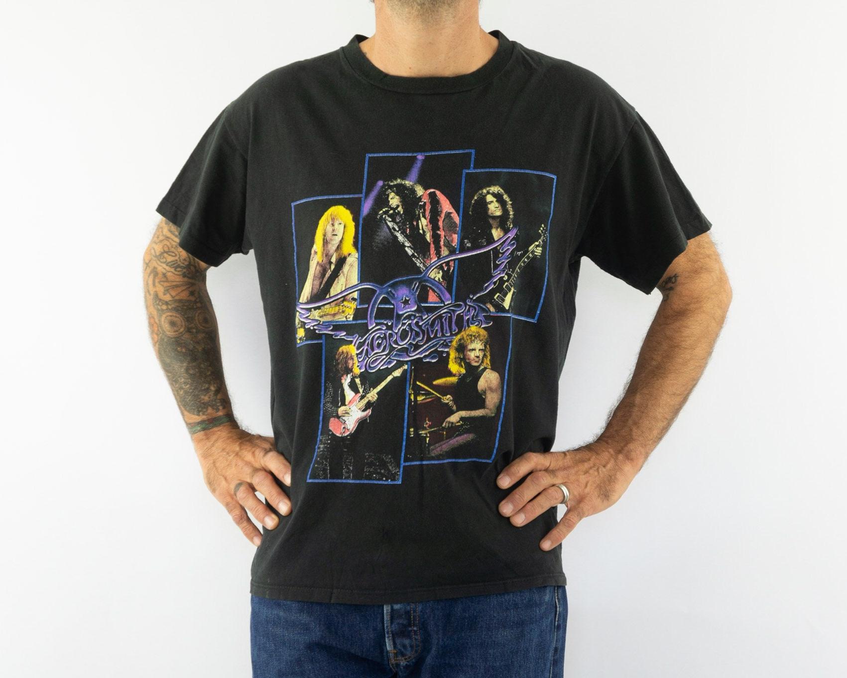ヴィンテージ エアロスミス ポンプ ツアー Tシャツ 1990年代