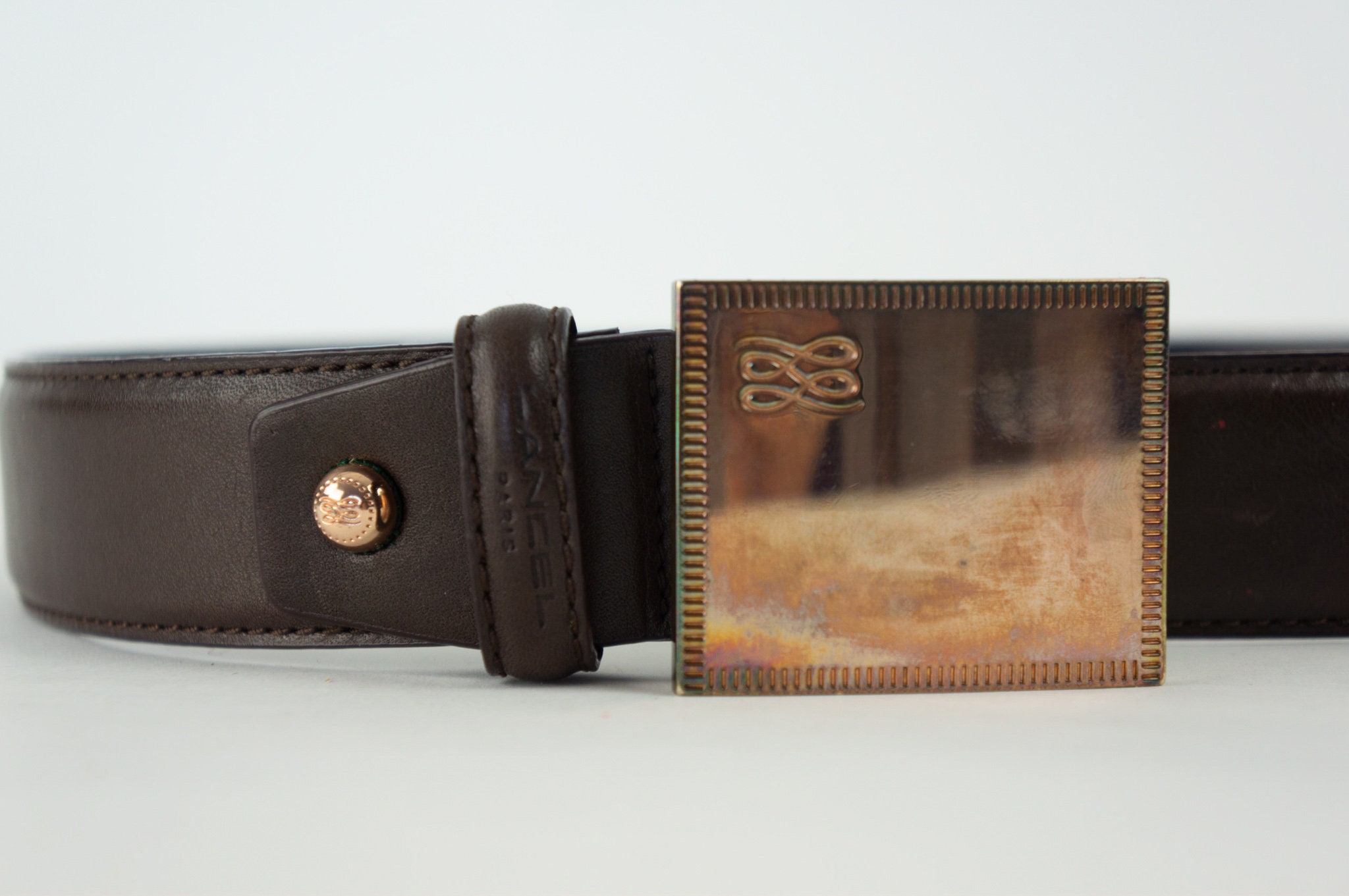 Vintage Lancel belt size S Men main image 3