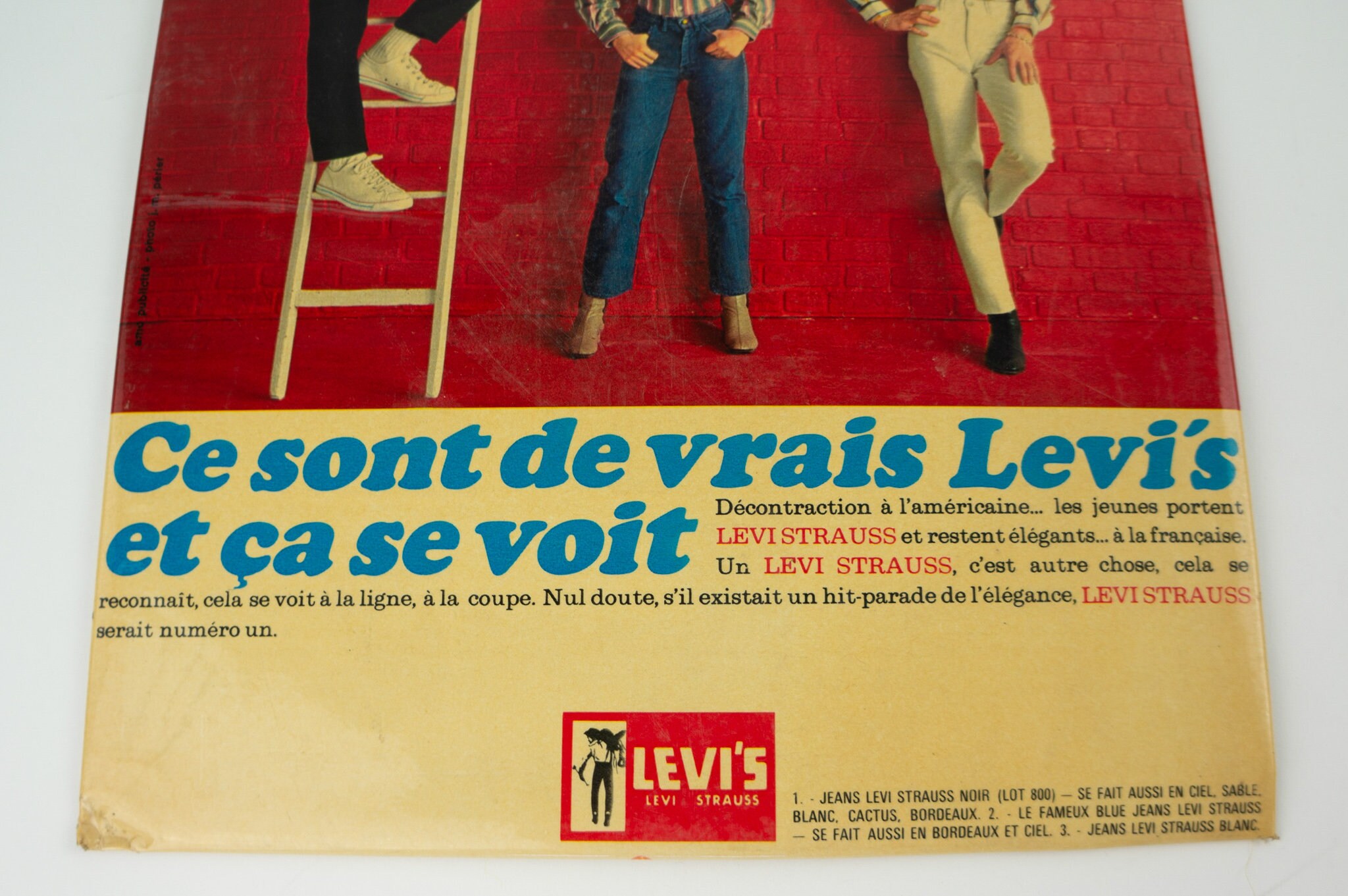 リーバイ・ストラウス ヴィンテージバナー 1960年代 | リーバイス 店舗