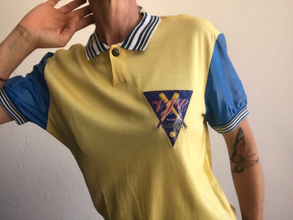 Versace Jeans Couture | Vintage Baseball Shirt | … - image 3