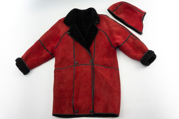 Vintage Shearling Jacket | 1990s | Oversize | She… - image 3