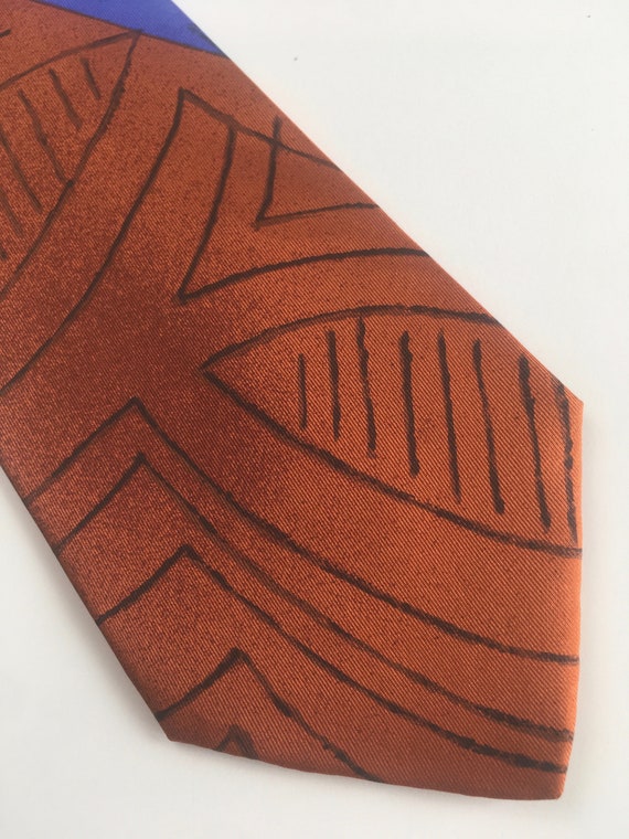 Claude Montana | Vintage Silk Necktie | 1990s | N… - image 3