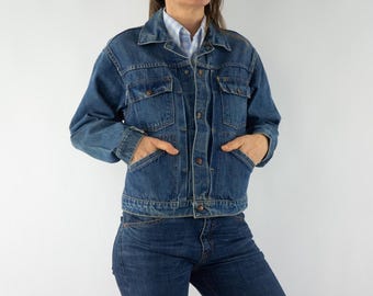 ヴィンテージ 50 年代 デニム ジャケット ラングラー ブルー