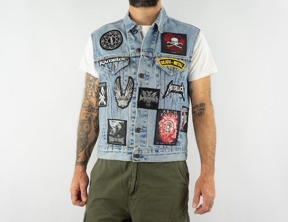 Levi's | Vintage 1990s Battle Vest | Kutte Sleeveless Denim
