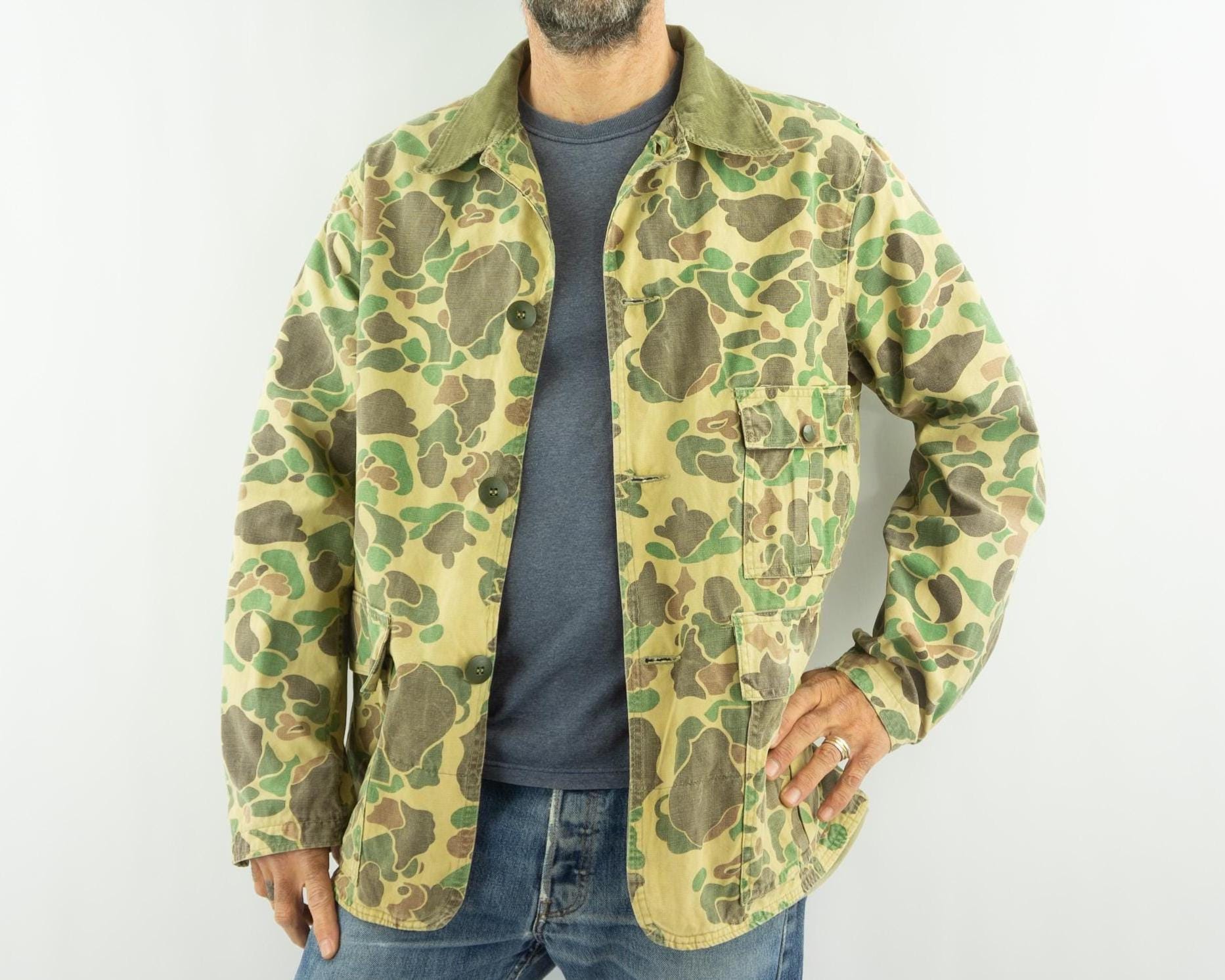 Duck camo jacket - Etsy 日本