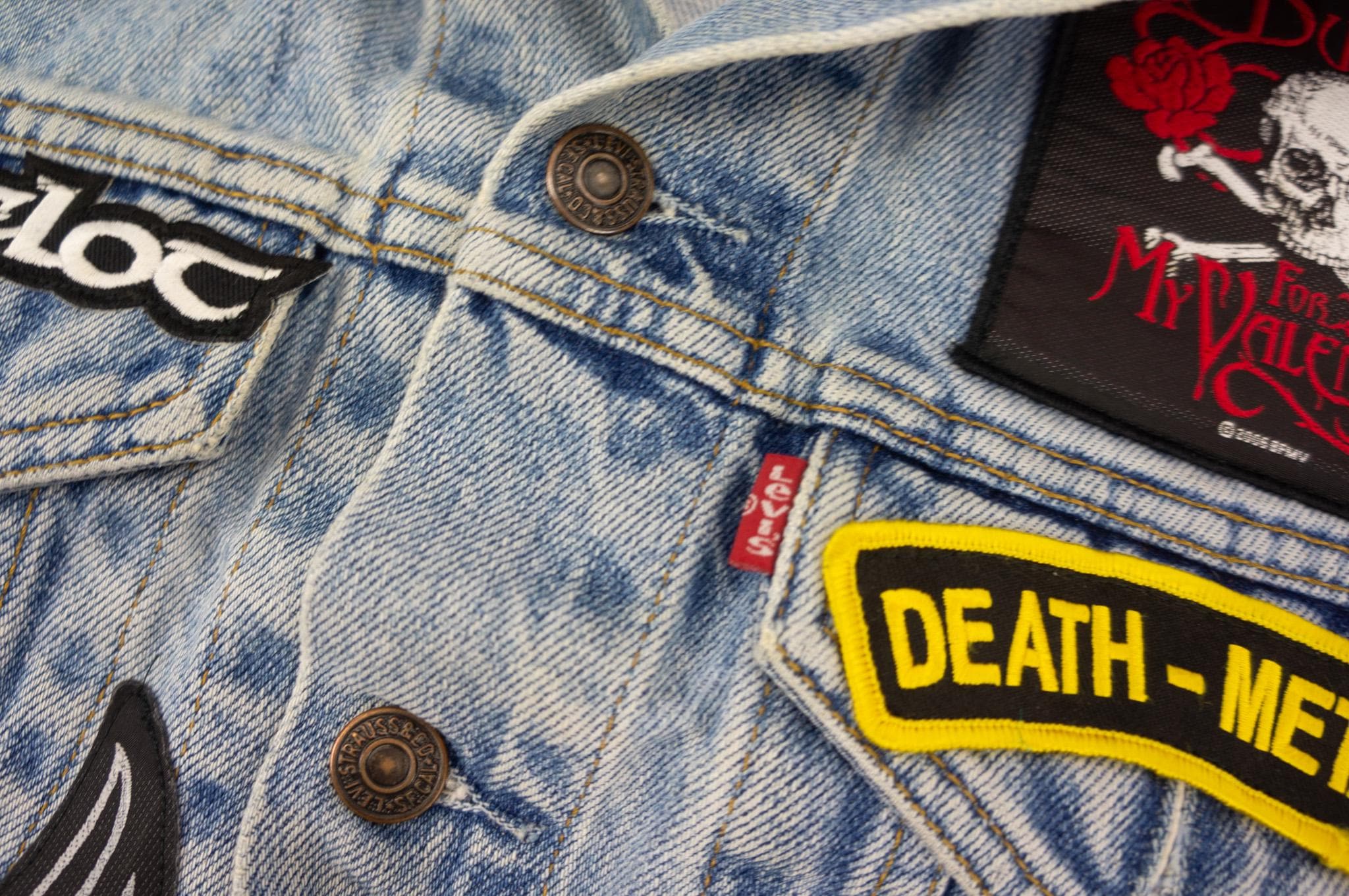 Levi's | Vintage 1990s Battle Vest | Kutte Sleeveless Denim