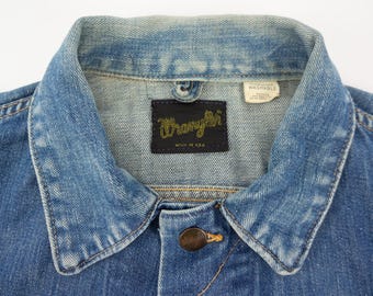 Wrangler ヴィンテージ デニムジャケット 1970年代 | ダークブルー