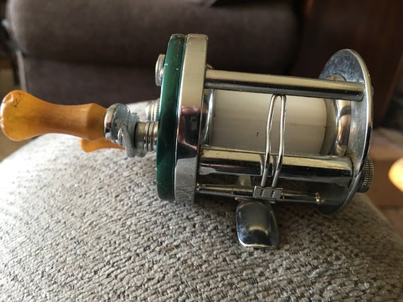 Vintage Shakespeare MARHOFF 1964 Nickel Silver Model 6E Fishing Reel - Etsy