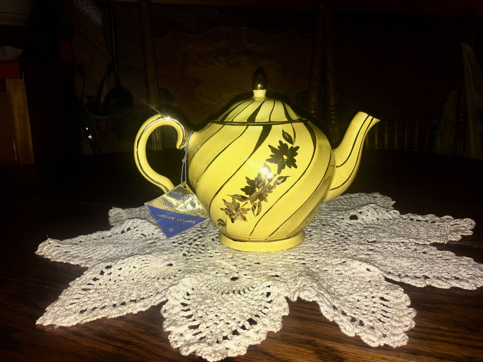 Vintage Price Kensington National TEAPOT Berslem England With Etsy