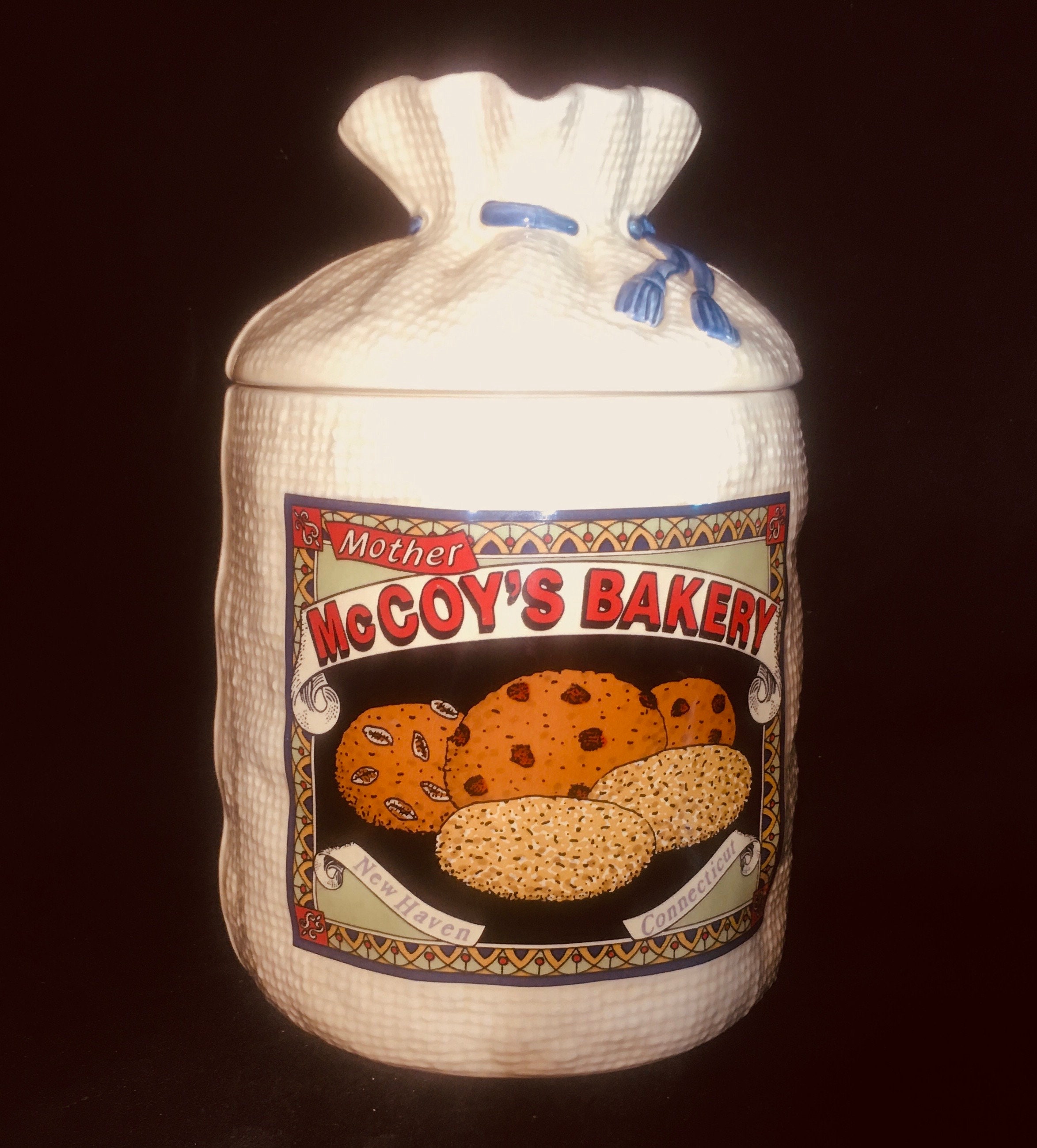 Vintage H & HD Mother McCoys Bakery Cookie Jar Etsy