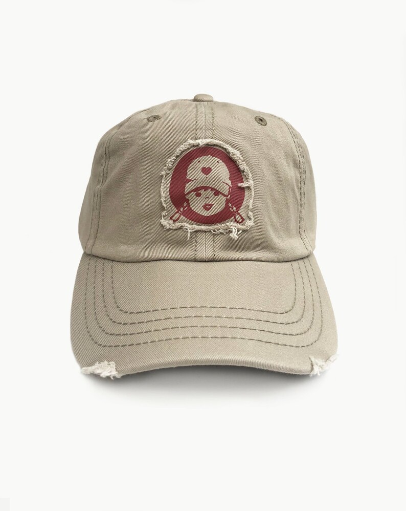 Womens Baseball Cap Adventure Hat Tomboy Retro Patch Frayed Etsy