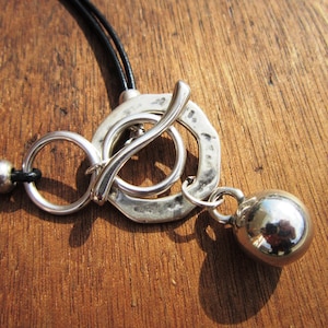 Long collier de déclaration en argent pour femmes, bijoux faits à la main image 8