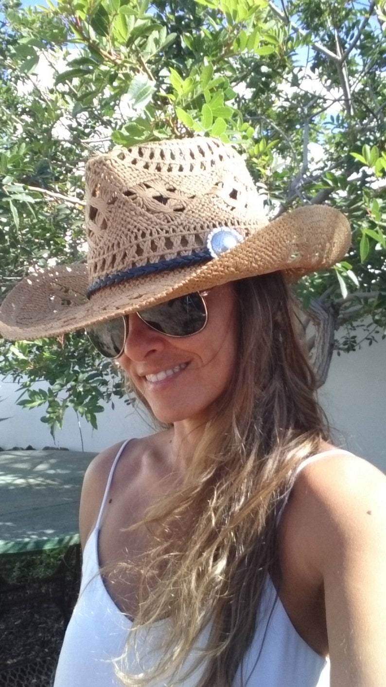 sun Party and festival hat western cowboy hat for women summer and beach hat straw hats