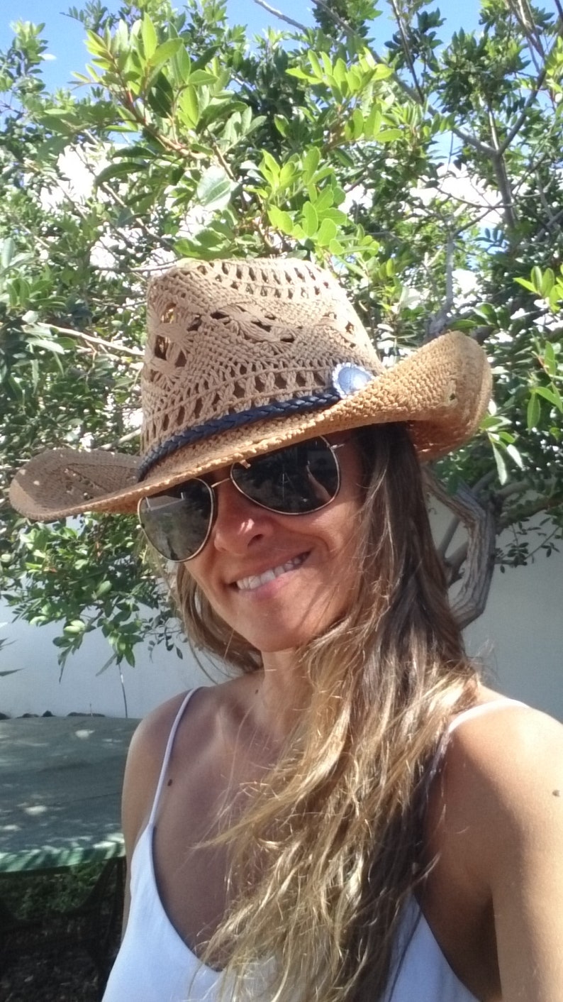 sun Party and festival hat western cowboy hat for women summer and beach hat straw hats