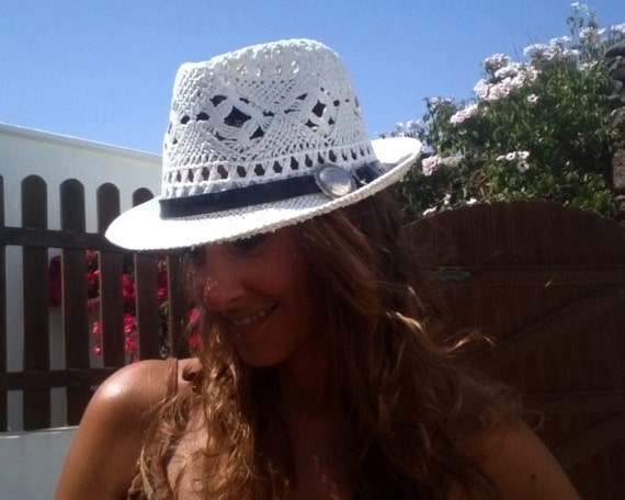 Cappello da donna di paglia personalizzato cappelli fedora | Etsy Italia