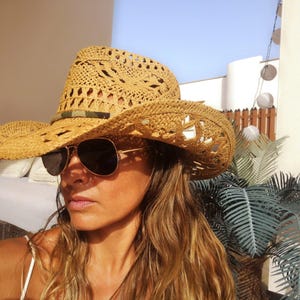 Brautstroh Benutzerdefinierte Hut, häkeln Cowboyhut, personalisierte Geschenke, Accessoires Geschenk für sie, Geburtstag & individuelle Geschenke meistverkaufte Artikel