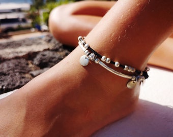 Silber Fußkettchen für Frauen, Boho Fußkettchen, Boho Style Schmuck, Fußkettchen, Strand Fußkettchen, Sommer Fußkettchen, Boho Fußkettchen für Frauen