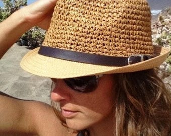 Patricia Underwood Hat, Wide Brim Hat, Tan Hat, Beaver Felt  display picture 2
